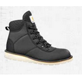 Men's 6" Black Wedge Boot - Non Safety